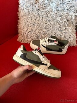 Nike Air Jordan 1 OG SP x Travis Scott Olive - veľkosť 43