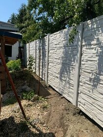 Betónové ploty slovenskej výroby, 3D pletivové dielce/panely - 1