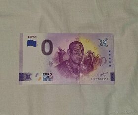 Separ 0€ bankovka, druhé vydanie - 1