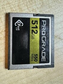 CFast 2.0 karta ProGrade 512GB plus čítačka