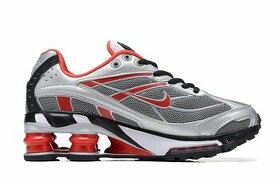 Tenisky Nike x Supreme air max šedočervené - 1