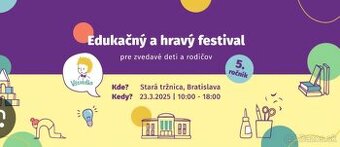 Predám 1x vstupenku na Vševedko festival 2025
