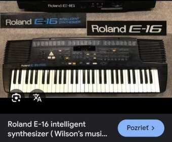 Kúpim súrne ROLAND E -