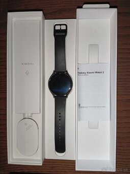 Čierne Xiaomi Watch 2 s ochranným sklom
