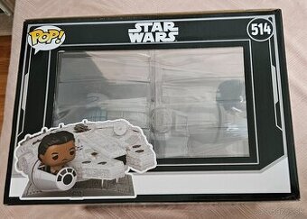 Funko Pop Star Wars Lando Calrissian in The Millennium Falco