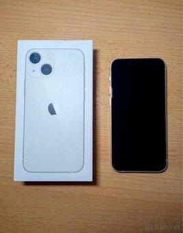 iPhone 13 mini 128 GB – biely, výborný stav