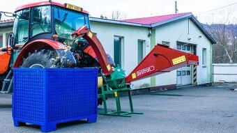 Štěpkovač za traktor - Pirana (do 7cm)