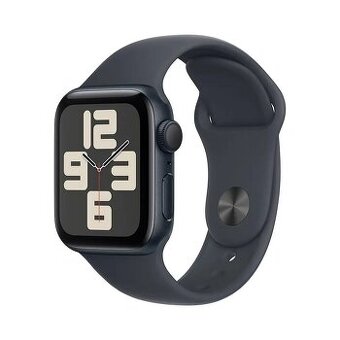 Apple Watch SE GPS 40mm Midnight Aluminium Case with Midnigh
