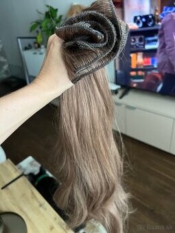 Dokonale 100% ľudské eu vlasy extra hustota 260g