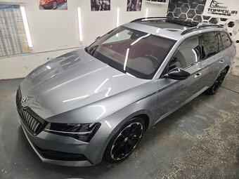 Škoda Superb IV Combi Sportline–360 kamera,panoráma,webasto