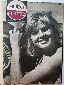 Časopis Auto Moto 1968 - 1972