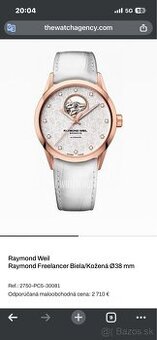 Predám dámske hodinky Raymond Weil