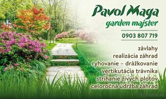 Záhradnícke služby