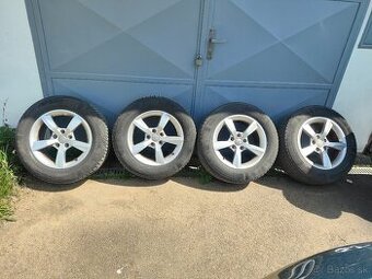 5x112 225/60 R16 ET37 7,5J AUDI zimné pneumatiky - 1