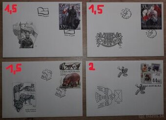 FDC obálky ČESKO - 1