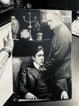 Platno (Obraz) v ráme Filmu Kmotor (Krstny otec )