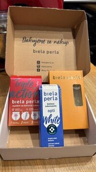 Biela Perla - Set vyrobkov na cistenie a bielenie zubov