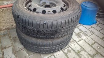 185/60  R 15  zimné pneumatiky 7mm