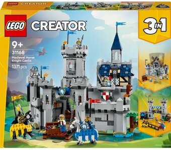 LEGO Creator 31168 Stredoveký hrad a rytieri na koňoch