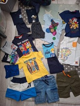 Letný balík pre chlapca, veľkosť 110/116