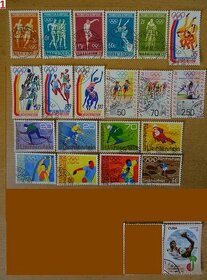 Nádherné poštové známky ŠPORT 1