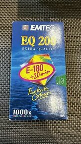 Nová nerozbalená VHS kazeta Emtec EQ 200 - 1