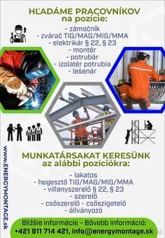 Pripojte sa do Nášho Tímu: Hľadáme Šikovného Zámočníka/Monté