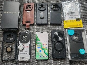 Honor Magic 6 pro 12/512GB - zelený + púzdra a 100% stav