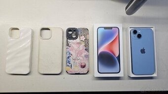 Apple iPhone 14 modrý 128GB - TOP stav, aj vymením