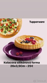 Kolacova silikónová forma Tupperware