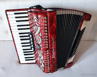 Predam akordeon Weltmeister Caprice 96 bas., TOP stav...