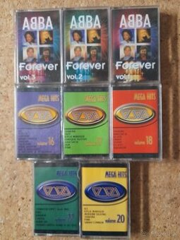 Audiokazety VIVA,ABBA forever