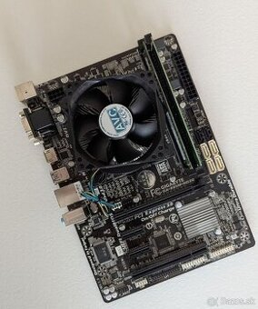 GIGABYTE GA-B85M-HD3G + i5-4570 + 8GB DDR3