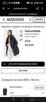 Dánsky kabát PARAJUMPERS