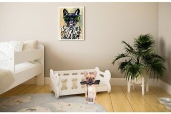 Pelech-postel pre psa s matracom