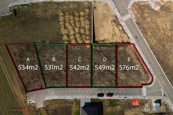 Stavebné pozemky na predaj Častkovce