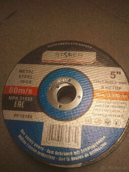 rezné kotúče 125 mm , 230mm - nové