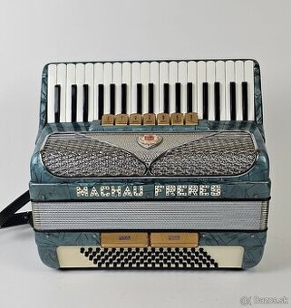 Akordeon harmonika MACHAU FRERES 80 bas, brutallny vzuk