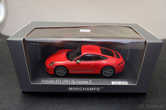Porsche 911 (991 II) Carrera T RED Minichamps 1:43