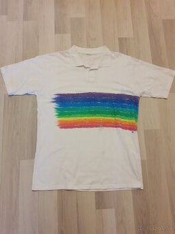 Pánske tričko -  ručne maľované