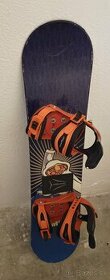108 cm detsky snowboard ATOMIC s vazanim Atomic