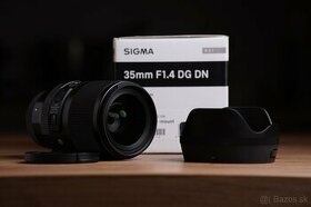SIGMA 35mm f1.4 DG DN ART Sony E-mount