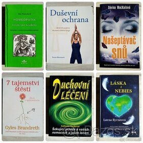 Rôzne motivačné, liečivé a ezoterické knihy