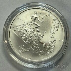 Strieborná zberateľská minca 10 Eur