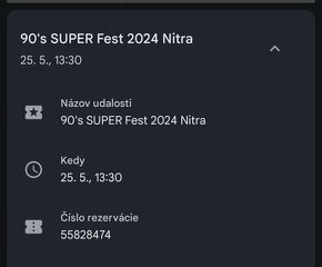 90's SUPER Fest 2024 Nitra