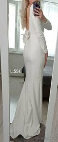 Svadobné šaty vo veľkosti L