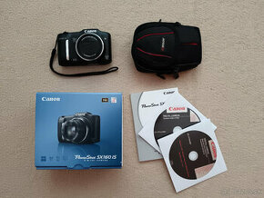 Canon PowerShot SX160 IS - 16MPix, 16x opt. zoom, komplet