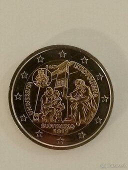 Zberateľská 2€ minca Academia Istropolitana