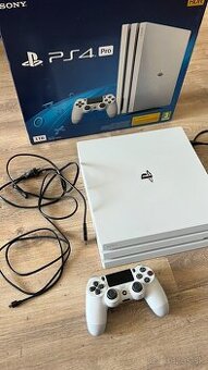Playstation 4 PRO 1TB Biela