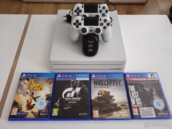 Predám PS4 PRO white 1TB
